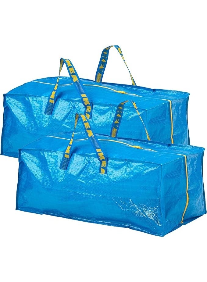 IKEA (IKEA) حقيبة تخزين فراكتا - أزرق (عبوتان) - Image 2